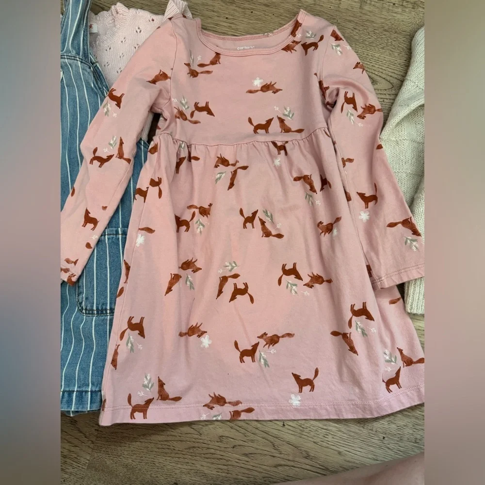 Girls Clothing Bundle Size 4–6 | OshKosh, Carter’s, Cat & Jack, Biscotti
